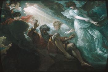 Benjamin West : Moses Shown The Promised Land